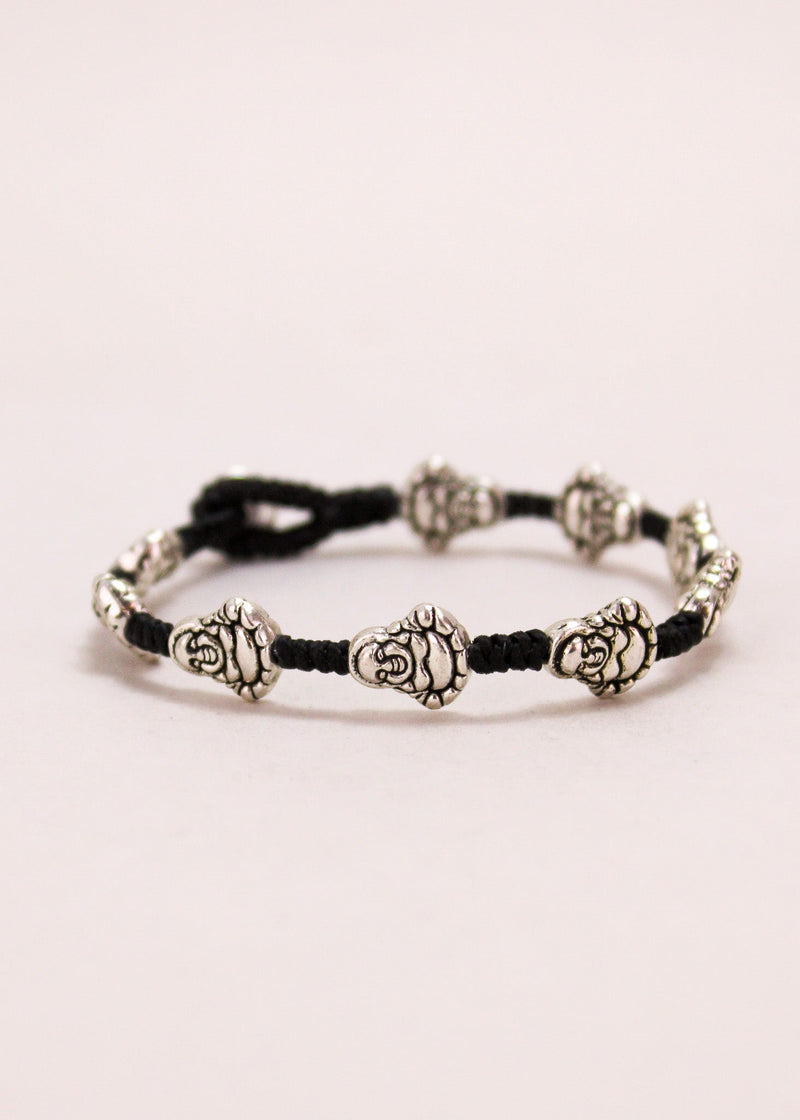 Big Belly Buddha Alloy Bracelet #137 | Shop Bali Queen