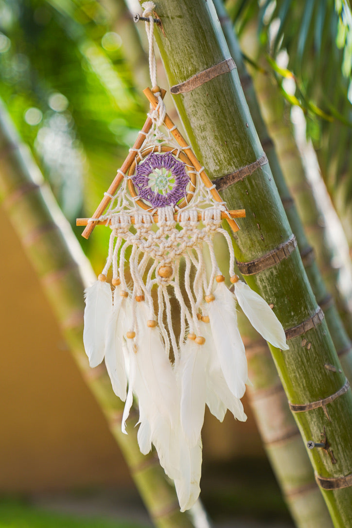 Mini Mandala Triangle Dreamcatcher | Shop Coco Rose Boutique Beach & Resort Wear