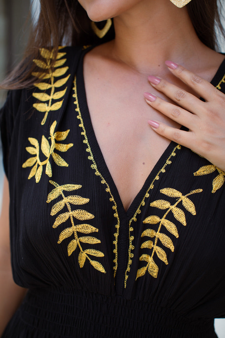 Golden Temple Butterfly Dress | Shop Coco Rose Boutique Beach & Resort Wear