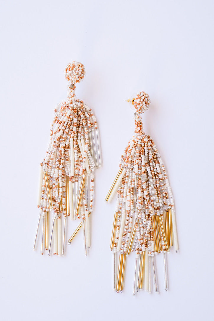 Trio Fringe Earrings | Shop Bali Queen