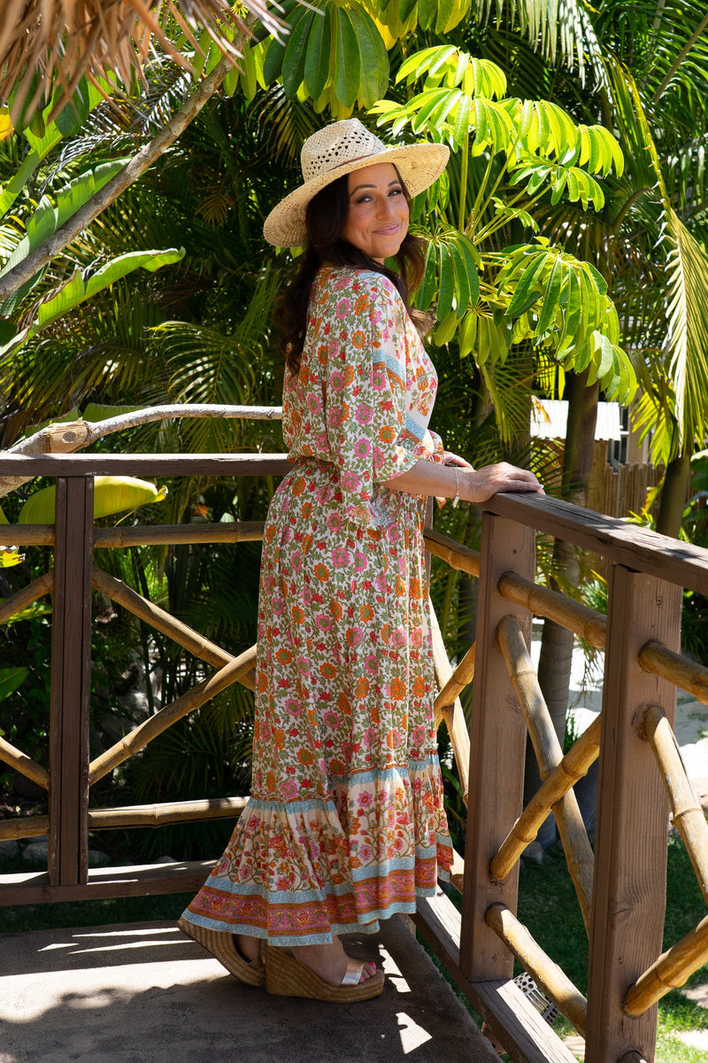 Party in The Garden Kimono Top Party in The Garden Kimono Top