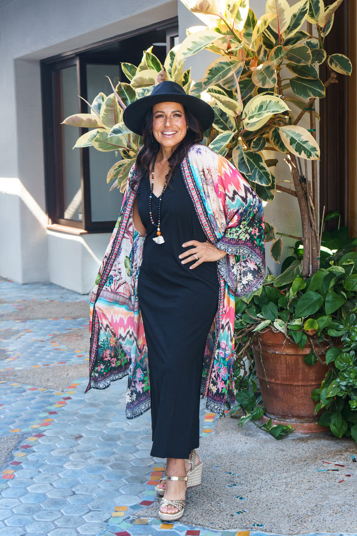Bombay Jeweled Kimono | Shop Coco Rose Boutique Beach & Resort Wear