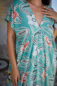 Tiger Lily Long Caftan | Shop Coco Rose Boutique Beach & Resort Wear