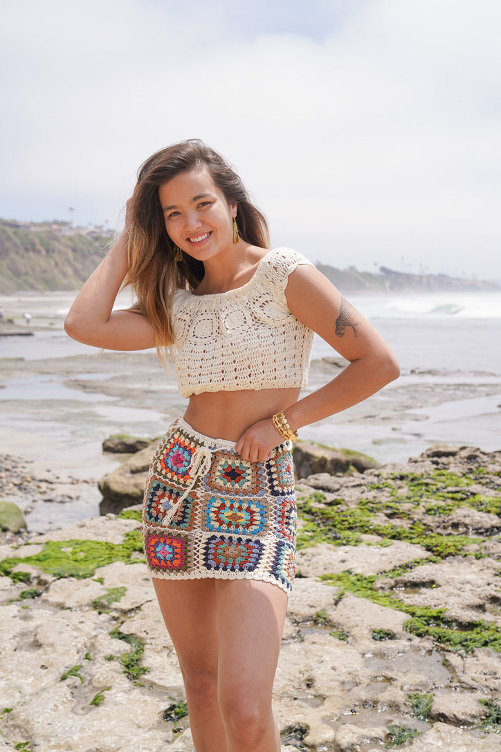 Flower Power Skirt – Coco Rose