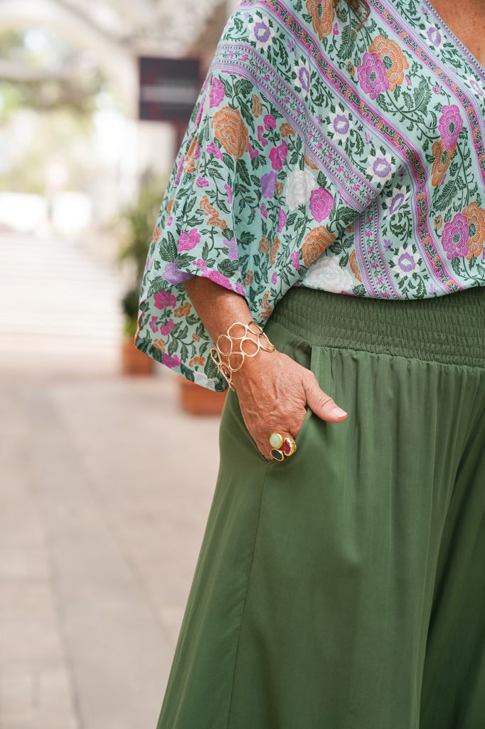 Solid Wide Leg Pant | Shop Bali Queen