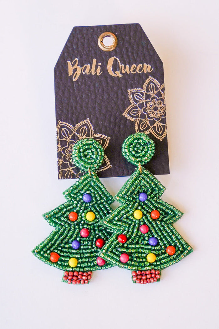 Holiday-licious Xmas Tree Earring | Shop Bali Queen