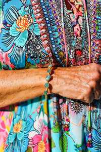 Bombay Jeweled Long Caftan