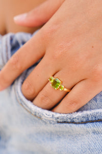 Dasha Peridot Please Ring | Shop Bali Queen