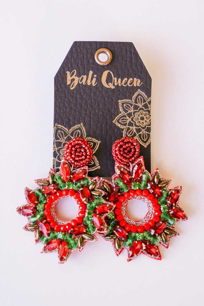 Holiday-Licious Wreath Earring | Shop Bali Queen