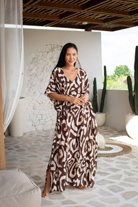 Calico Melissa Caftan | Shop Bali Queen