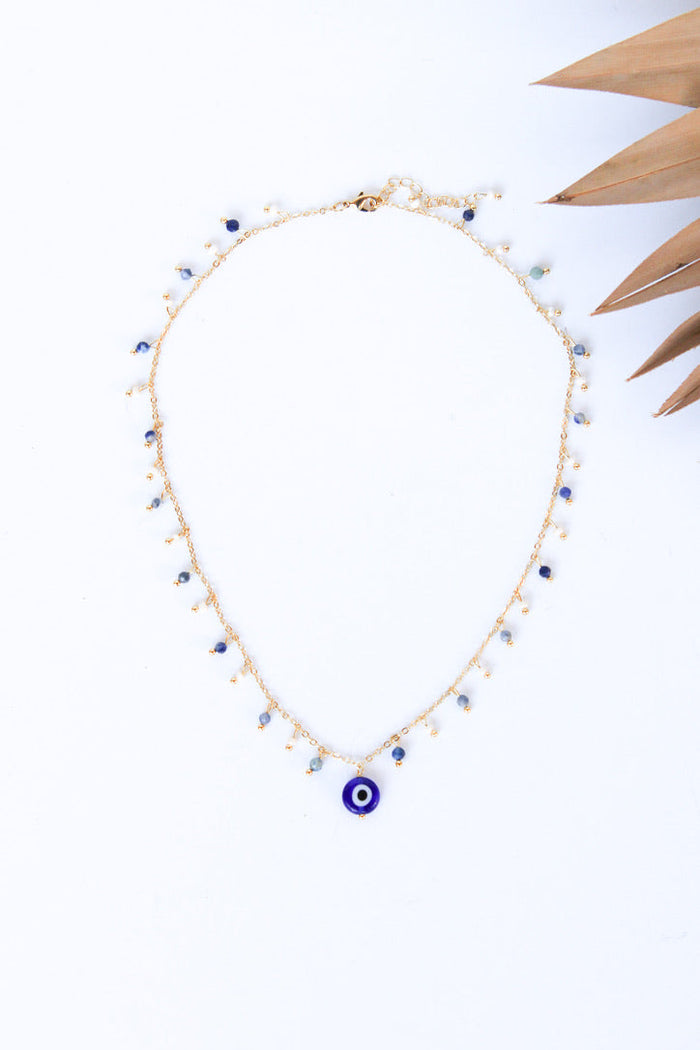 La Perla Evil Eye Necklace | Shop Bali Queen