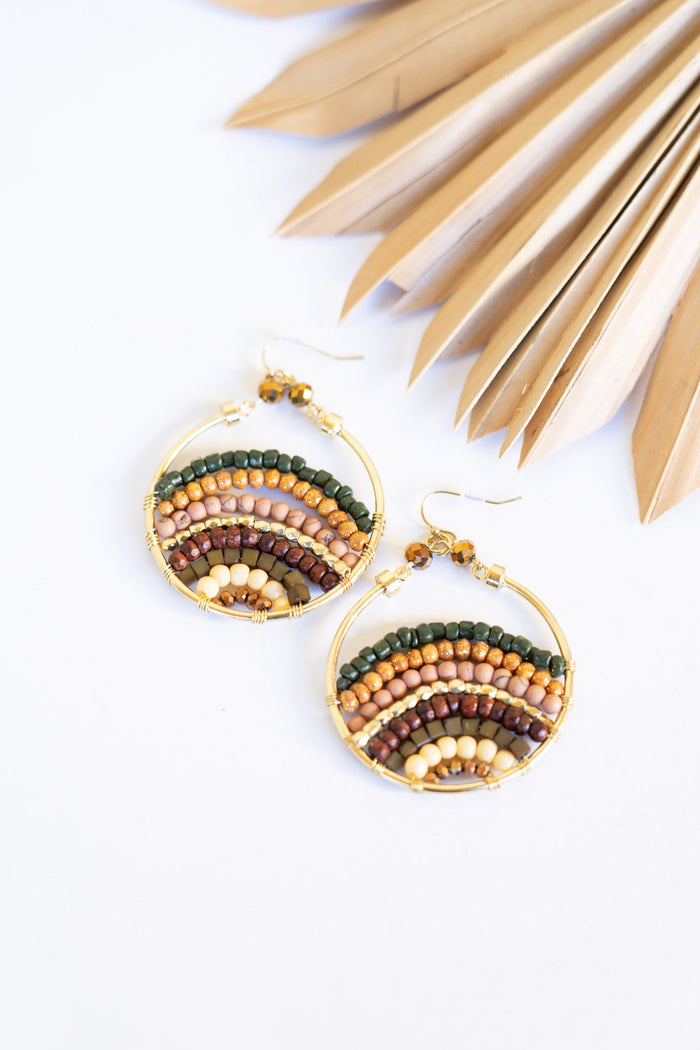 Harvest Hoop Earring | Shop Bali Queen