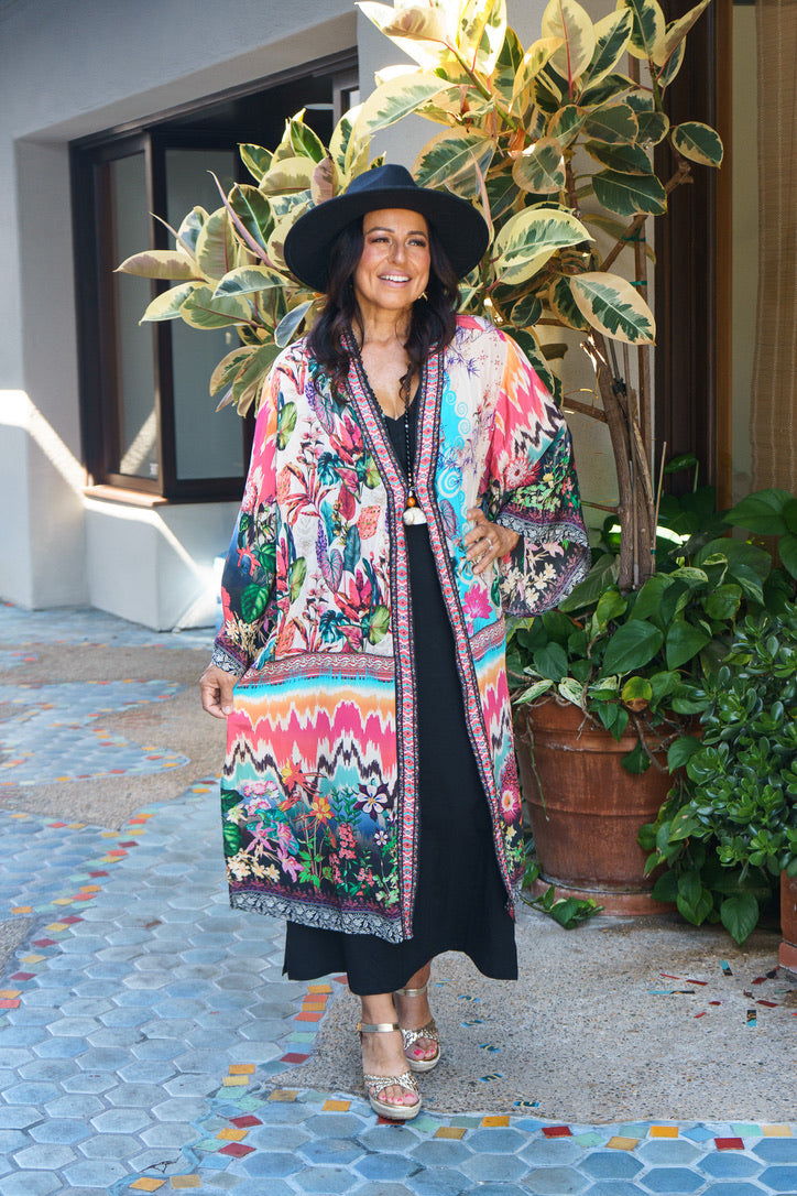 Bombay Jeweled Kimono | Shop Coco Rose Boutique Beach & Resort Wear