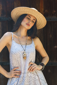 Isla Cowrie Pendant Necklace | Shop Coco Rose Boutique Beach & Resort Wear