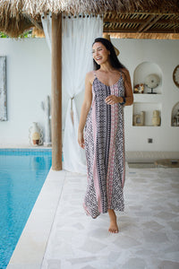 Sumatra Bow Back Maxi | Shop Coco Rose Boutique Beach & Resort Wear
