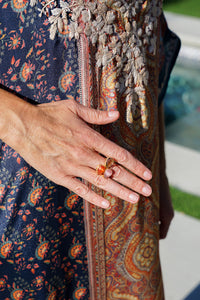 Dasha Chalcedony Trio Ring | Shop Coco Rose Boutique Beach & Resort Wear