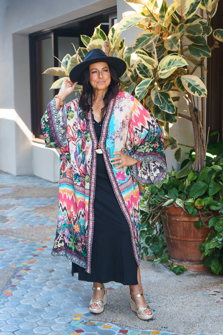 Bombay Jeweled Kimono | Shop Coco Rose Boutique Beach & Resort Wear