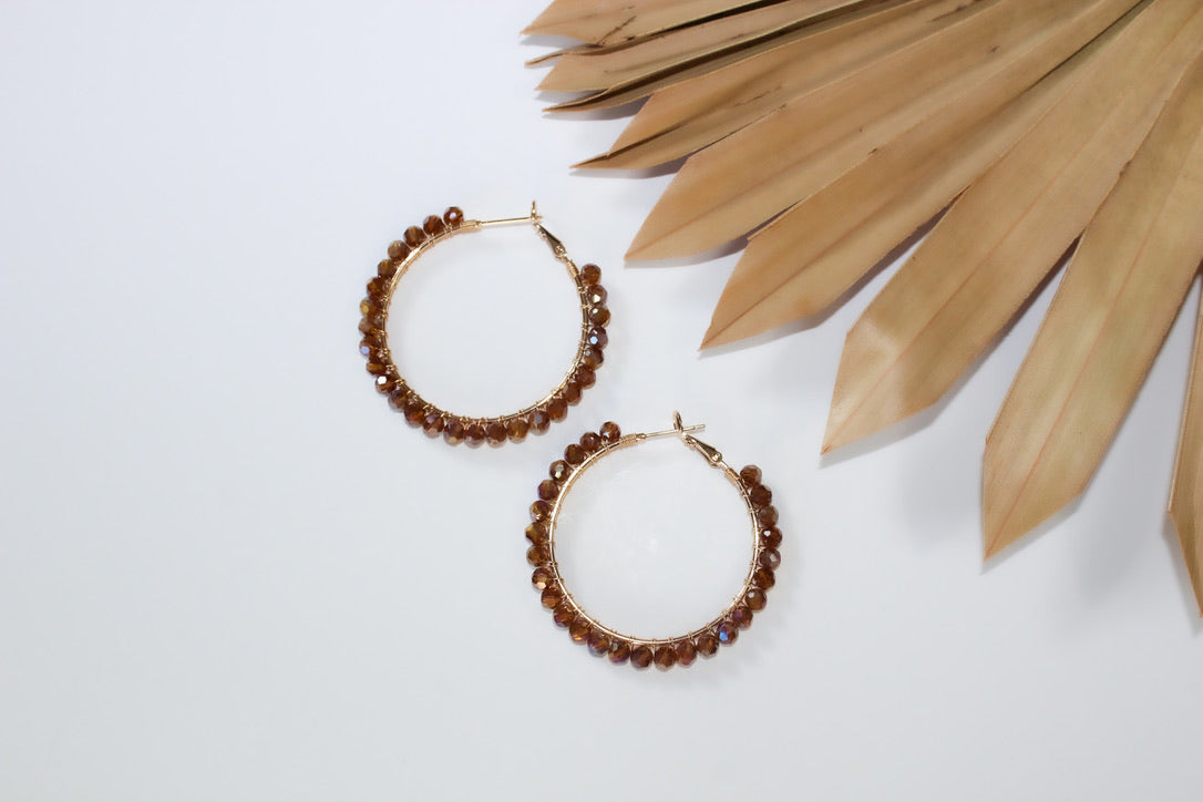 Jewelette Crystal Hoop Earring | Shop Bali Queen