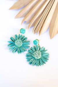 Sunflower Mist Earrings | Shop Bali Queen