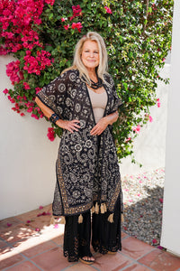 Boho Blossom Long Kimono | Shop Coco Rose Boutique Beach & Resort Wear