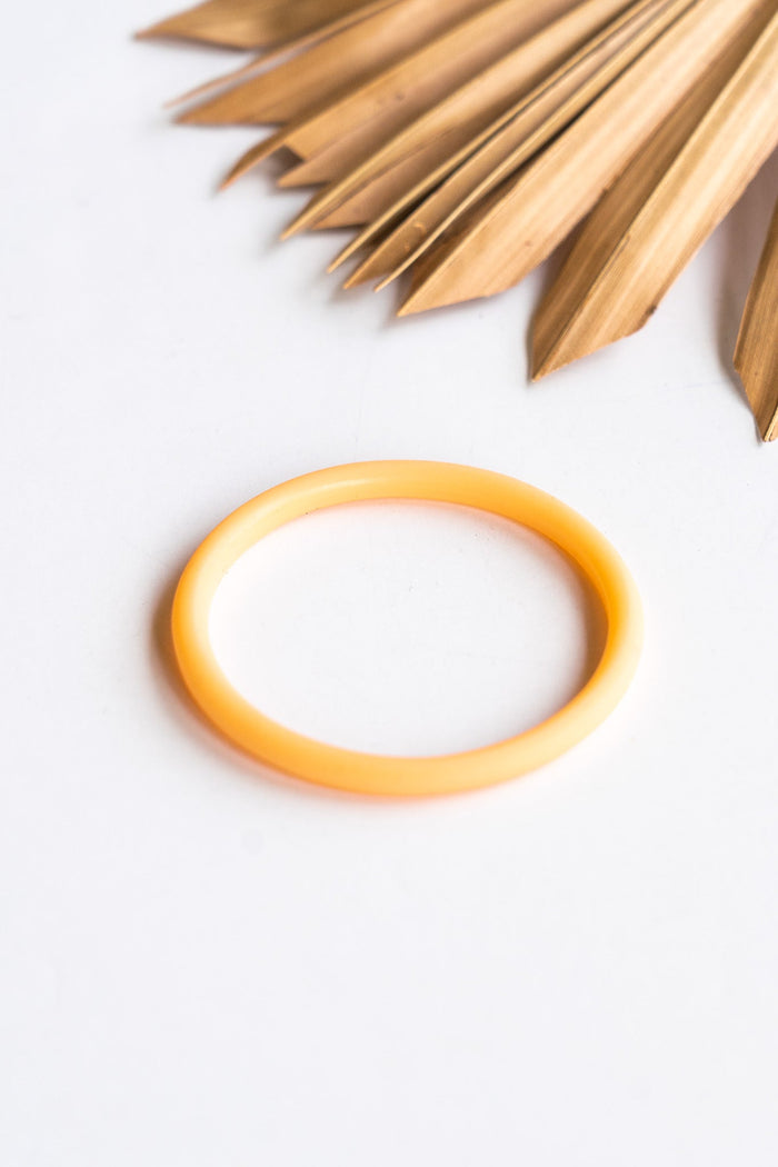 Tangerine Resin Bangles | Shop Coco Rose Boutique Beach & Resort Wear