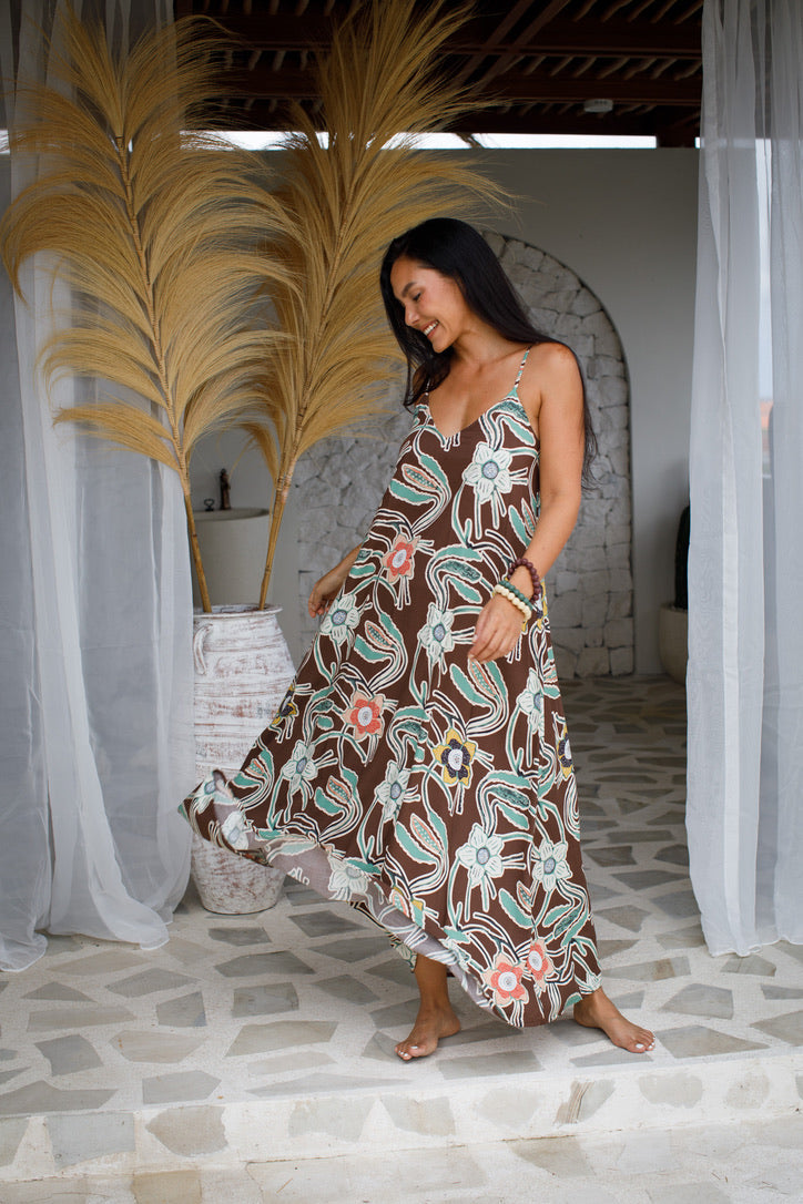 Tiger Lily Bow Back Maxi | Shop Coco Rose Boutique Beach & Resort Wear