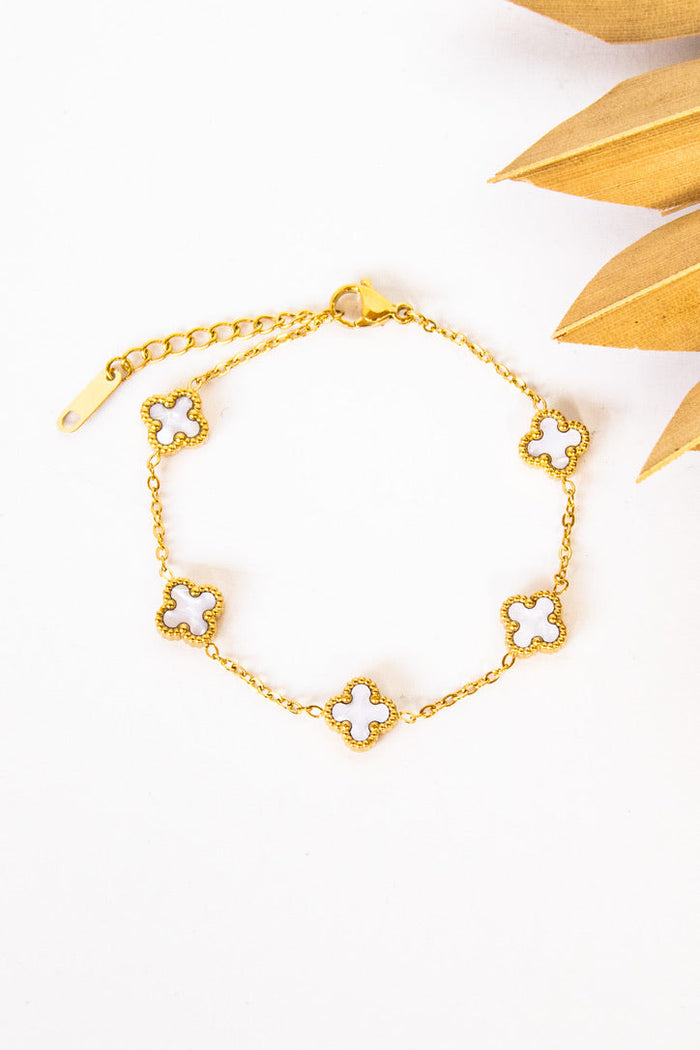 Florence Lily Gold Bracelet | Shop Bali Queen