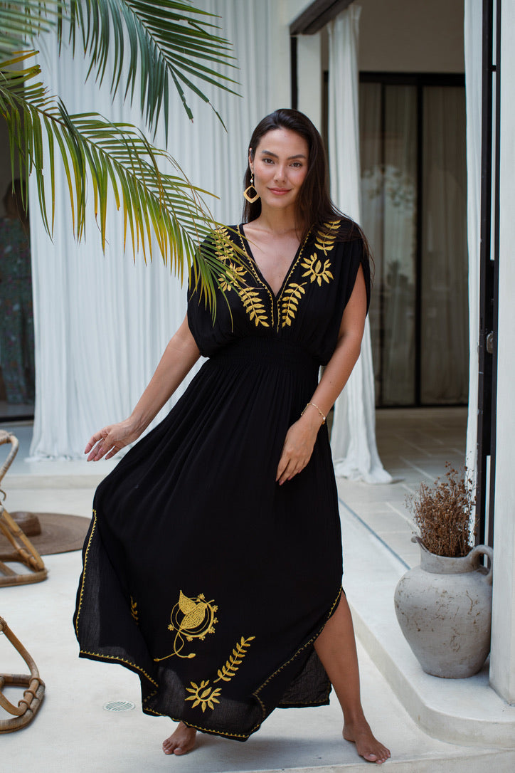 Golden Temple Butterfly Dress | Shop Coco Rose Boutique Beach & Resort Wear