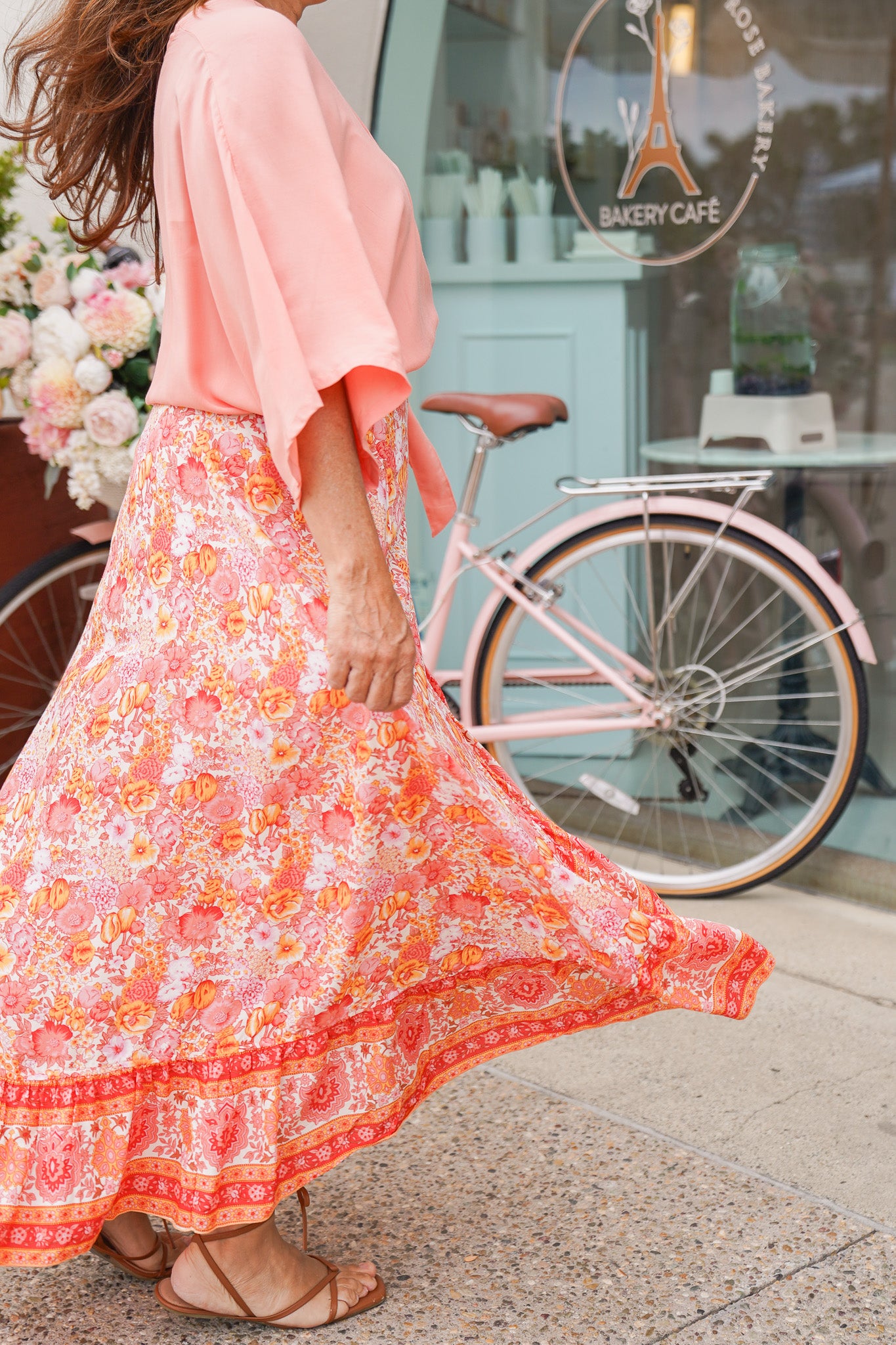 Wild Flower Wrap Skirt