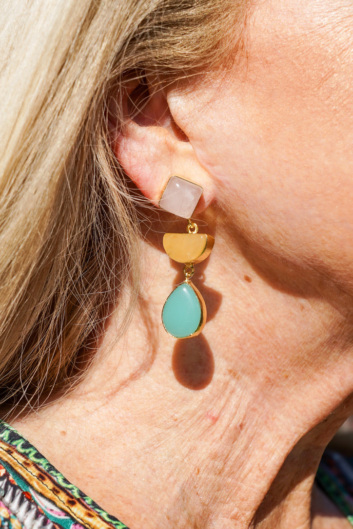 Dasha Triveni Teardrop Earring | Shop Coco Rose Boutique Beach & Resort Wear