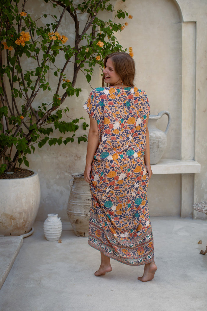 Rosalinda Long Caftan | Shop Coco Rose Boutique Beach & Resort Wear