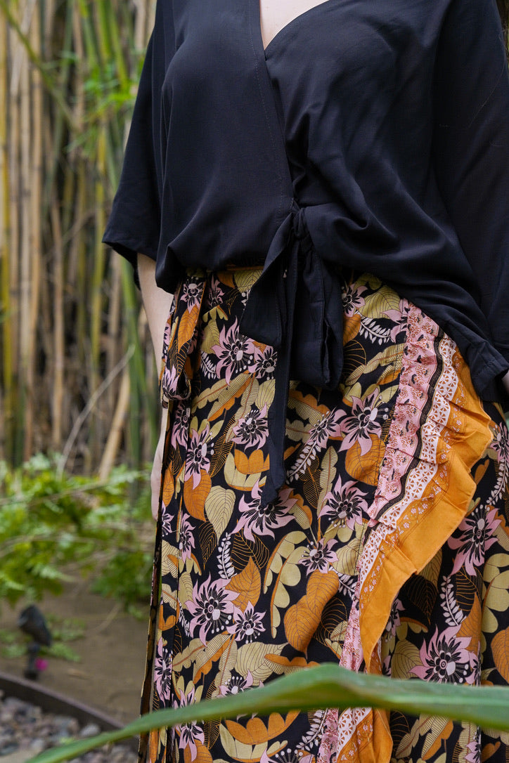 Flora Wrap Skirt – Coco Rose