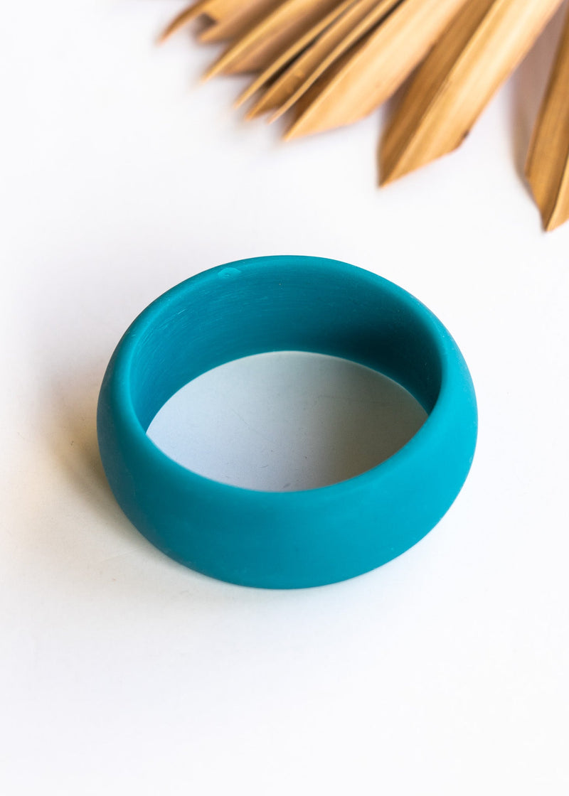 Teal Resin Bangles | Shop Coco Rose Boutique Beach & Resort Wear