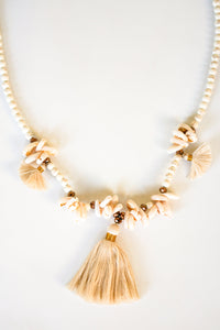 Tri Crystal Cowrie Necklace | Shop Coco Rose Boutique Beach & Resort Wear