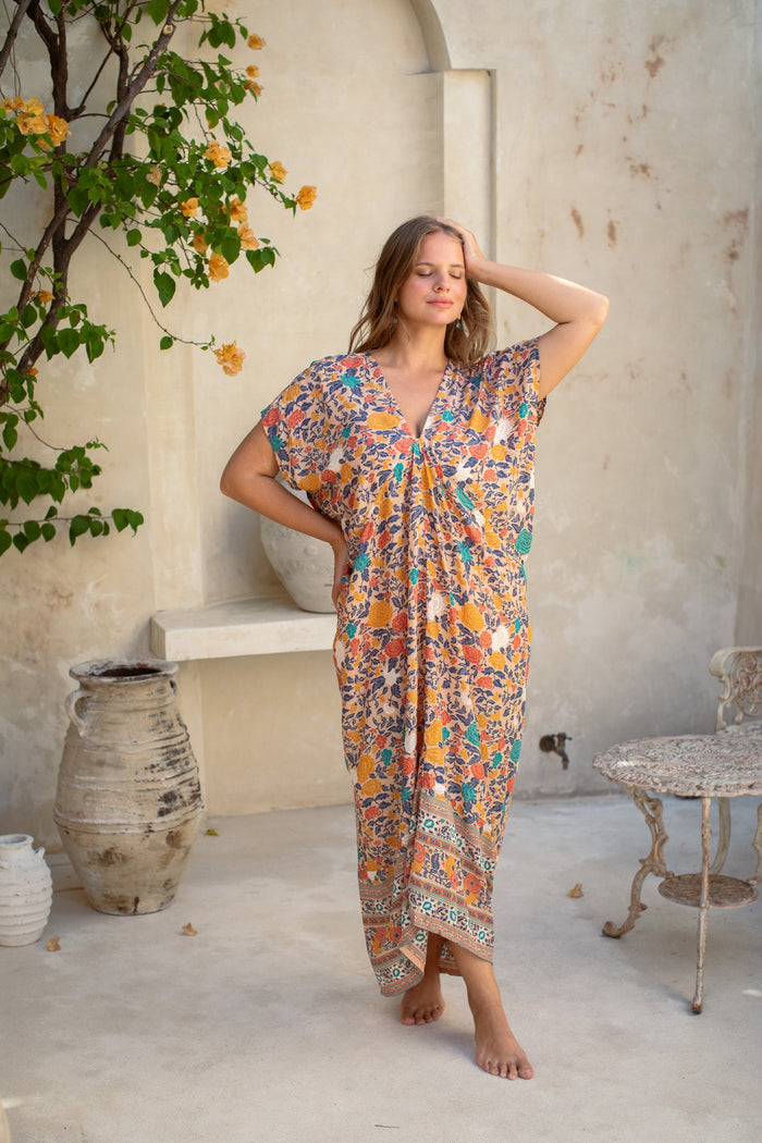 Rosalinda Long Caftan | Shop Coco Rose Boutique Beach & Resort Wear