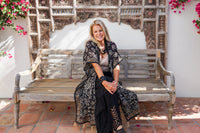 Boho Blossom Long Kimono | Shop Coco Rose Boutique Beach & Resort Wear