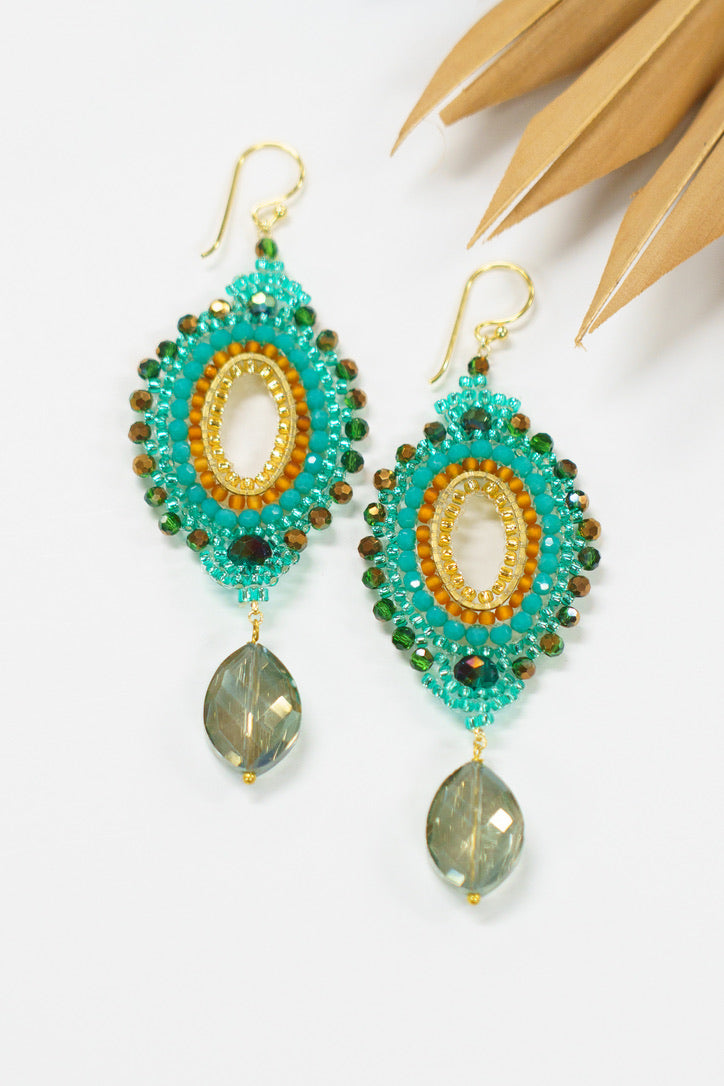 Lagoon Drop Earrings | Shop Bali Queen