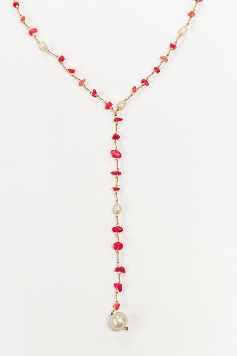 Sedona Stone & Pearl Necklace | Shop Bali Queen