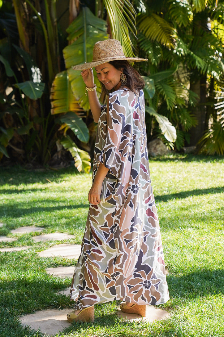 Kenya Open Shoulder Caftan | Shop Bali Queen