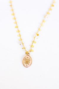 Enchanting Evil Eye Necklace | Shop Coco Rose Boutique Beach & Resort Wear