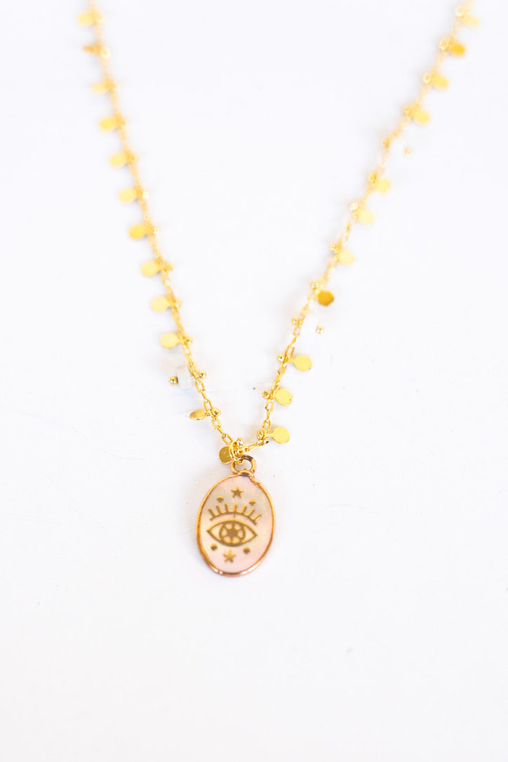 Enchanting Evil Eye Necklace | Shop Coco Rose Boutique Beach & Resort Wear