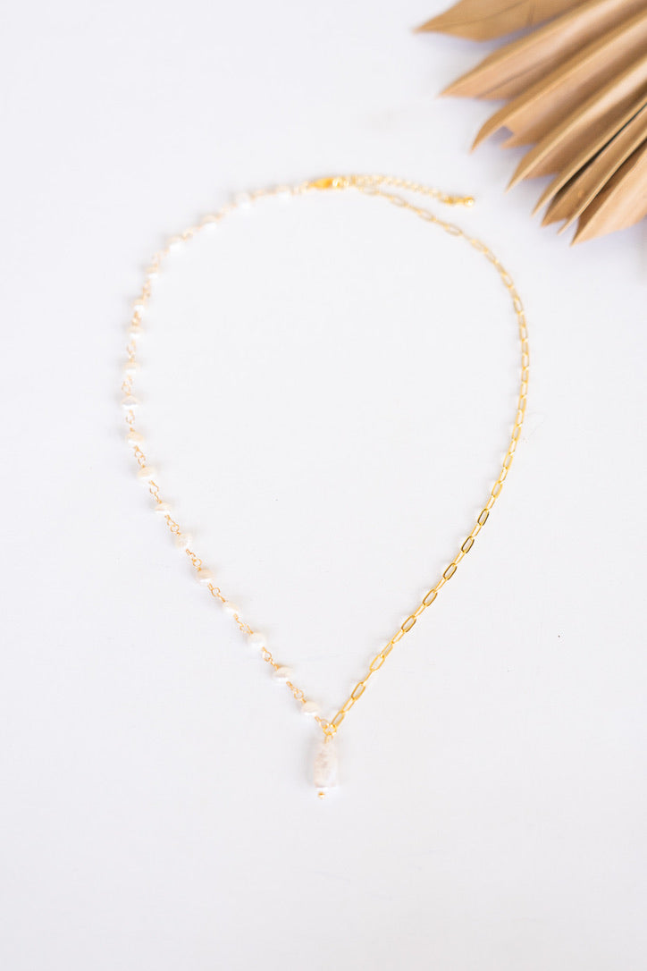 Nugget of Pearl Necklace | Shop Coco Rose Boutique Beach & Resort Wear