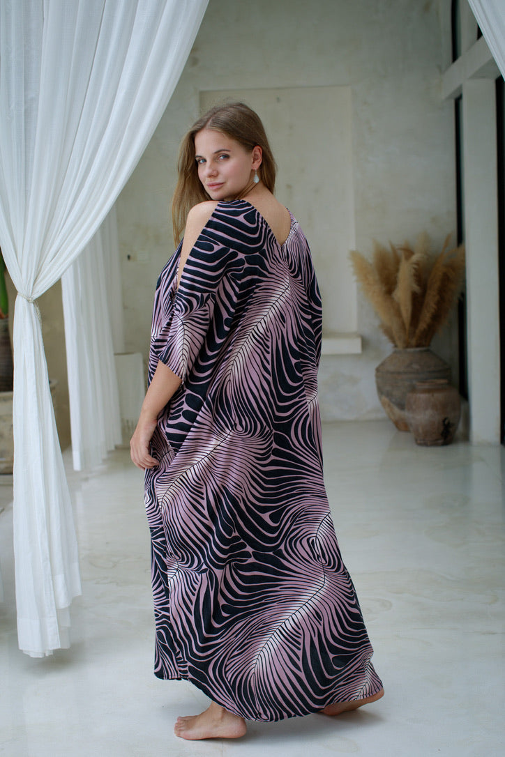 Kai Open Shoulder Caftan | Shop Coco Rose Boutique Beach & Resort Wear