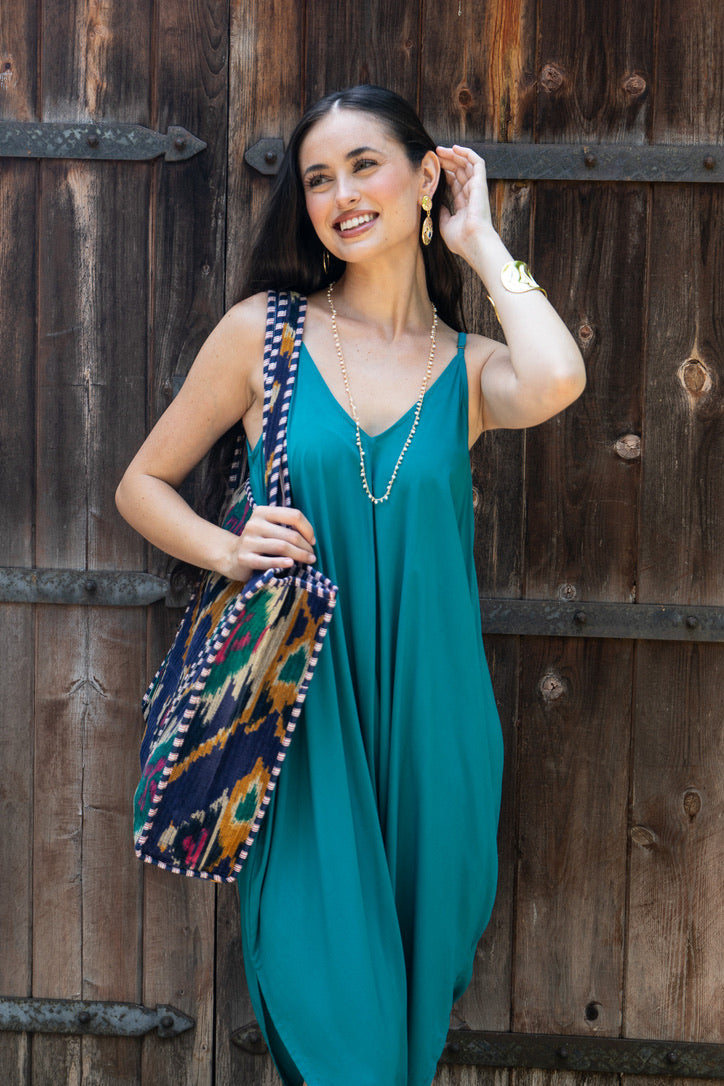 Solid Genie Jumpsuit | Luxury Jumpsuits & Rompers – Chic Resort