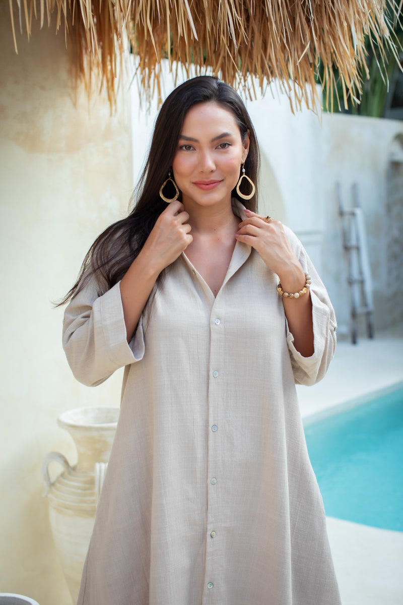 chiffon button down shirt dress Abercrombie & Fitch women's button down chiffon shirt dress size medium