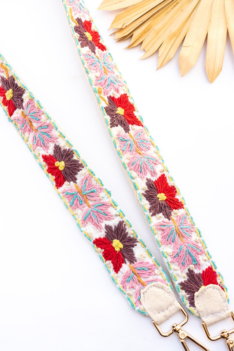 Floral Purse Strap | Shop Coco Rose Boutique Beach & Resort Wear