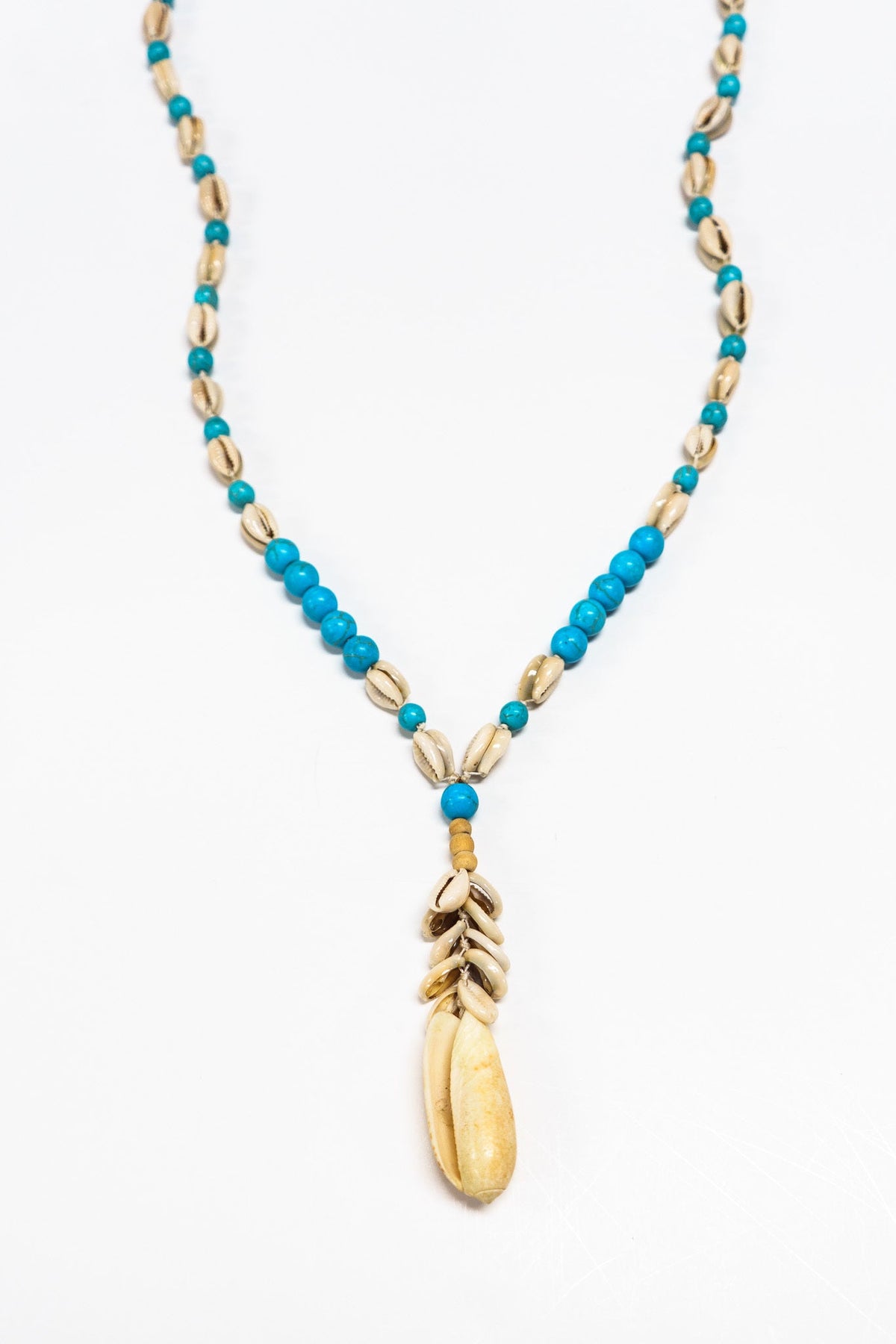 Azure Cowrie Shell Necklace | Shop Bali Queen