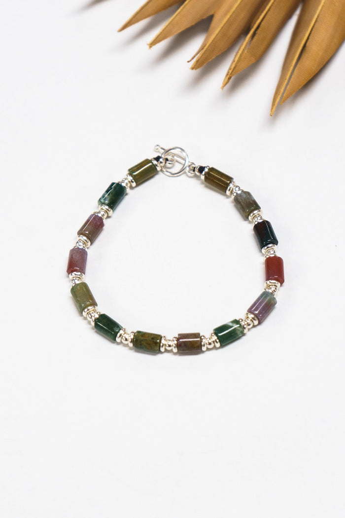 Unisex Jasper Alloy Bracelet | Shop Bali Queen