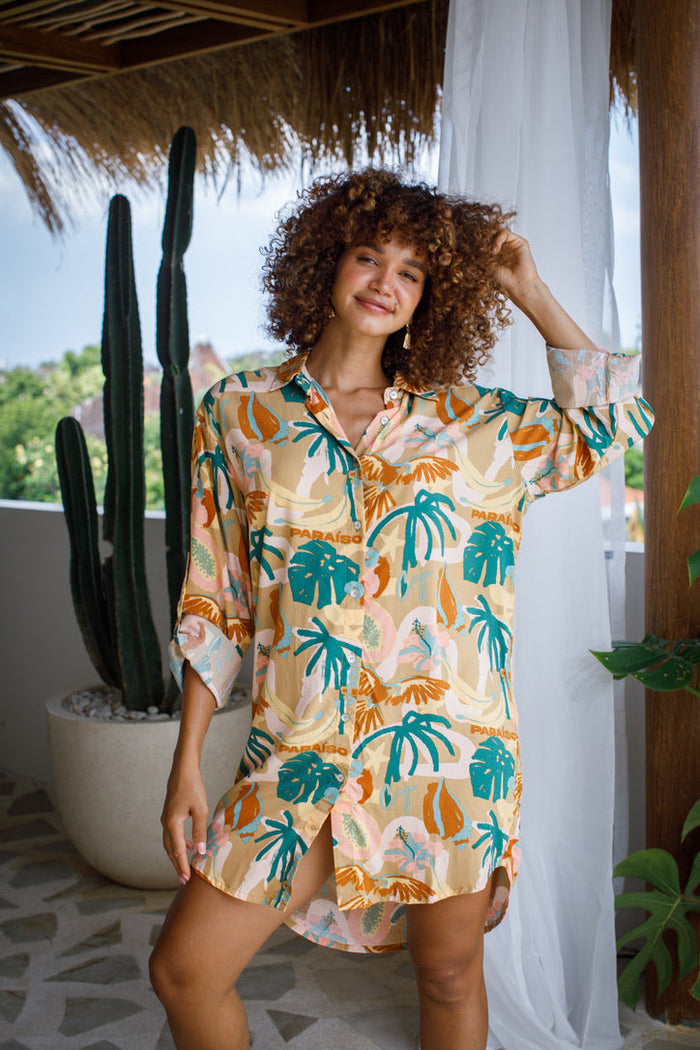 Desert Gypsy Shirt Dress | Shop Bali Queen