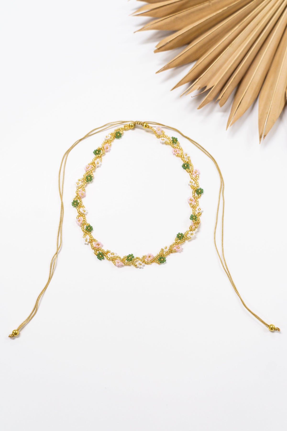 Camellia Flower Pull Necklace | Shop Bali Queen